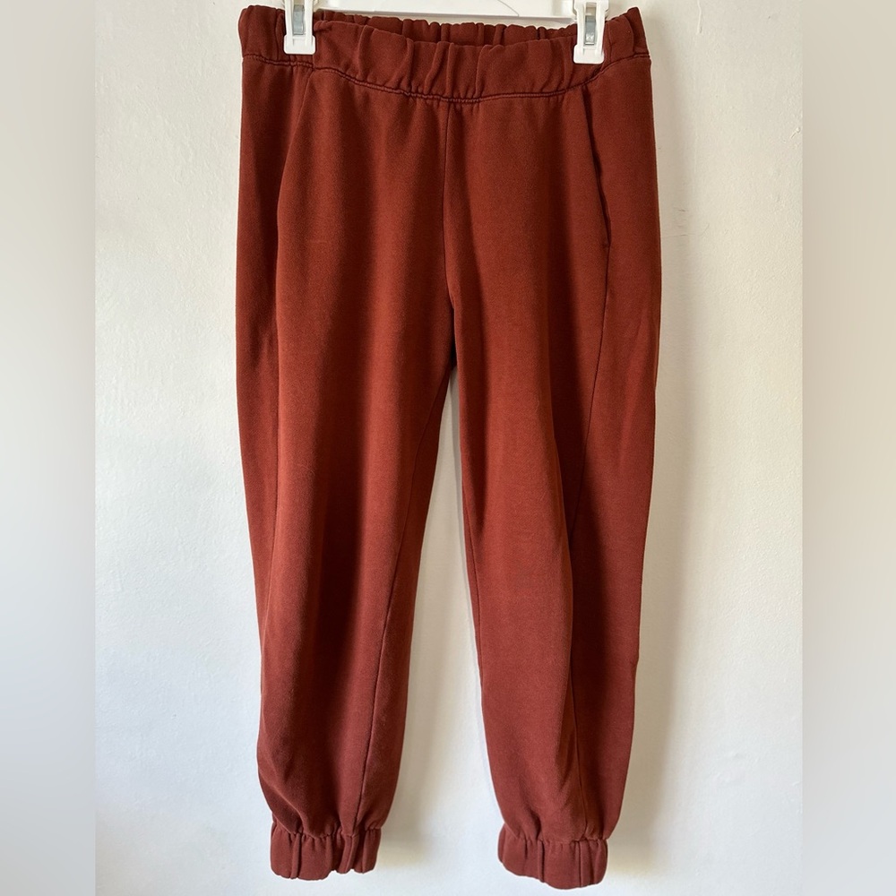 A New Day Rust Ankle Sweat Pants XS